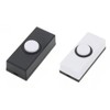 SUIOPPYUW ABS Doorbell Push Button Replacement For Convenient Installation Black