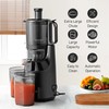 Elite Gourmet EJX320 Big Mouth Whole Fruit 5.2” Self-Feeding Chute,