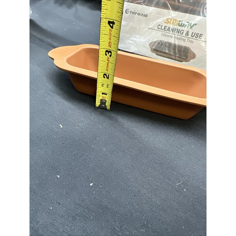 Ever-Ocean Ever Ocean 12 Pack Of Silicone Loaf Pans Subway