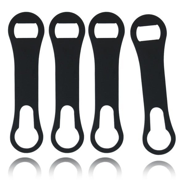 MCSDFN 4 Pcs Bottle Opener and Pour Spout Remover, Flat