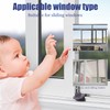 ziyue 4 Pack Sliding Window Locks Security Instant Slide Window