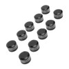 10pcs Motorcycle Engine Bolt Covers Resist Vibration CNC Aluminum Universal