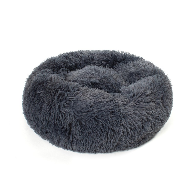 Jackson Galaxy Donut Disturb Cat Bed (Charcoal)