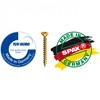 SPAX Screws Size 5mm x 20mm Flat Countersunk Pozi Zinc