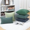 Madizz Set of 2 Decorative Pillow Covers Soft Corduroy Luxury