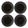 Lenox Black Chelse Muse Fleur Matte 4Pc Accent Plate Set,