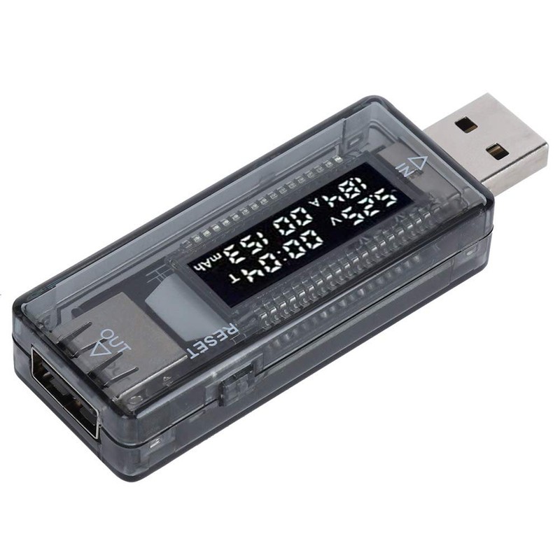 USB Voltmeter Ammeter Power Tester KWS-V21 USB Tester Power Capacity
