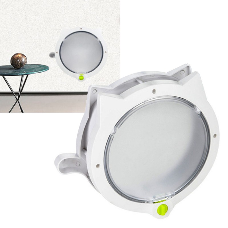 Cat Flap Door Magnetic 4 Locking Modes Safe Plastic Automatic