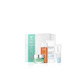 Biotherm Aquasource Hyalu Plump Holiday Recruitment Set (Aquasource Hyalu Plump Gel 15 ml, Biosource Total Renew Oil 30 ml, Lait Corporel l'Original 20 ml & Beurre de Lèvres 5 ml), Nourishing Care Set