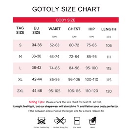 Gotoly Shapewear Women's Tummy Control Strong Shaping Body Shaper Shape Bodice Body Figure Shaping Tank Top Waist Cincher Sculpting Bodysuit, black, M