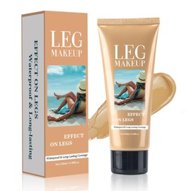 Leg Makeup Waterproof No Transfer - Body Concealer Makeup for Leg - Tattoo Cover up Make Up Long Lasting - Scar Coverage Body Foundation for All Skin (#02 Medium)