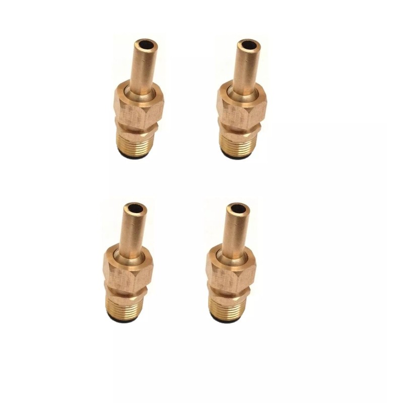 Southeastern 4 Pack Swimming Pool Spa Brass Deck Jet Nozzle