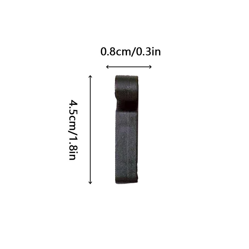 XINGSUI 10PiecesHardhat Headlamp Clips ,Headlamp Hook for Various Headlamp and