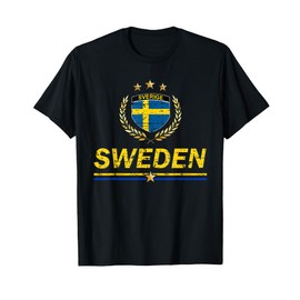 Sweden Football Lover Tee shirt T-Shirt