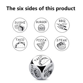 Christmas Stocking Stuffers for Couple Anniversary Couple Gifts for Women Men Funny Foods Decision Maker for Couple Girlfriend Boyfriend Date Night Gifts Brithday Valentines Gifts for him Her Mom Dad