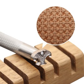 Leather Stamping Tools ，Armor Pattern Leather Craft Stamping Tool with 304 Stainless Steel #612
