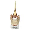 Pacific Giftware Garden Gnome Angel Stone/Hanging Christmas Tree Decoration Figure