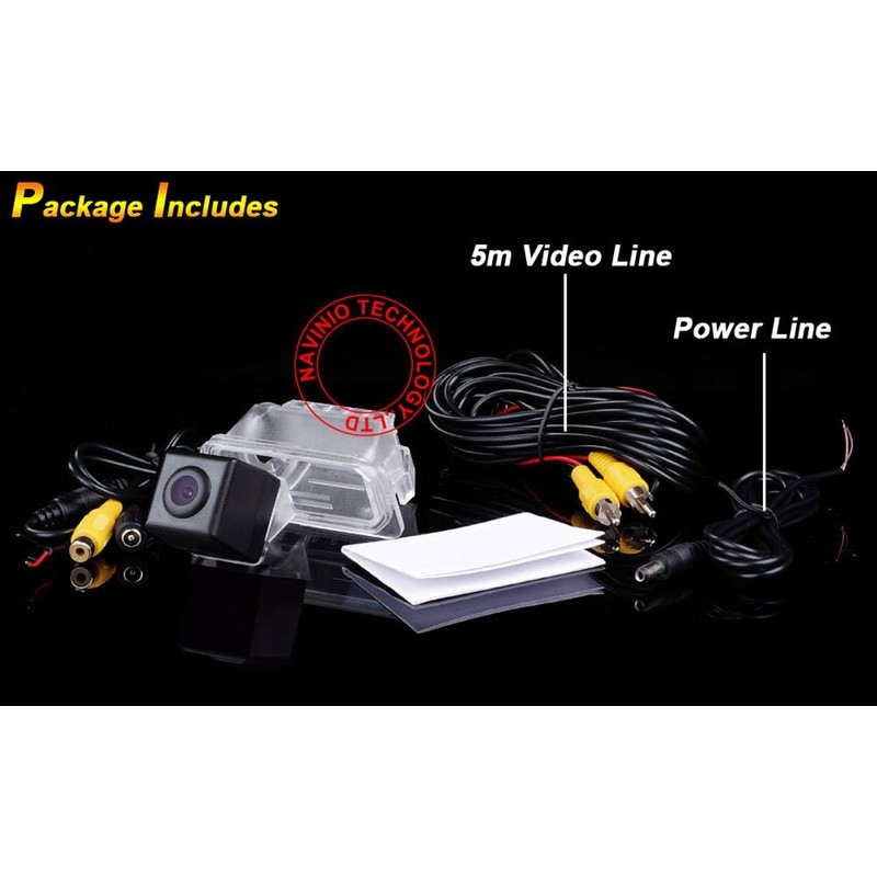 Navinio Waterproof Backup Camera Color Car Rear View Camera 170