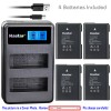 For Nikon EN-EL14a Battery or LCD Dual Charger for Nikon