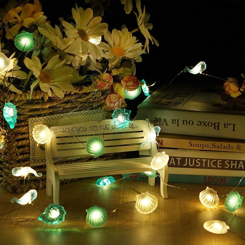 YeahBoom Fairy Lights Sea Creatures, Fairy Lights Children's Room Sea