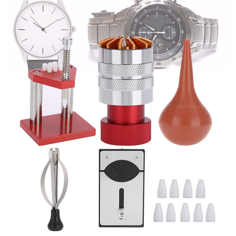 5Pcs Watch Repair Set Kit Rubber Dust Air Blower Watch
