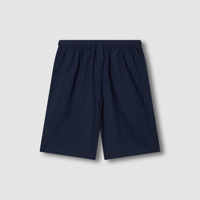 Jaju [JAJU] Men's Soft Seersucker 5-minute pajama pants_Navy