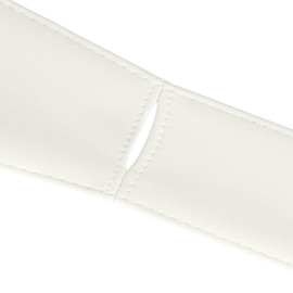 Allegra K Womens Plus Size Obi Belts, Bowknot Self-Tie Wrap Around Wide Sash Waistband Belt for Dresses 65-72cm/25.59-28.35" White