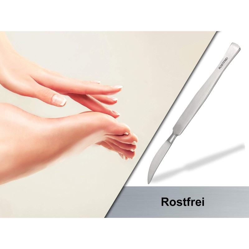 Professional Callus Scraper, Blunt Scalpel, Cream Scraper, Made of Stainless