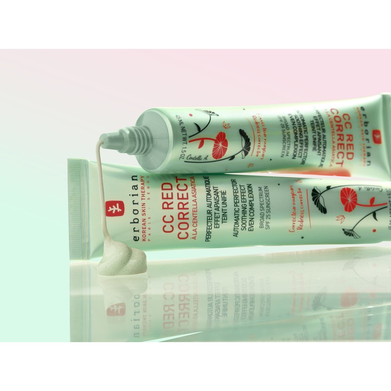 Erborian CC Red Correct 45ml / 에르보리앙 CC 레드 코렉트