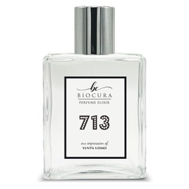 BIOCURA BC Perfume 713 Inspired by Vlntn Uomo For Men Replica Fragrance Dupes Eau de Parfum Spray Bottle 3.4 Fl Oz/100ml-X1