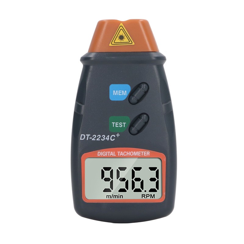 Digital Tachometer Laser Photo Non Contact Tach Meter Measurement Tool