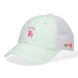 Mozu Kids Logo Mesh Cap, mint
