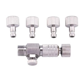 4 Heads Disconnect Adapter Air Compressor Airbrush Quick Connector Connecting the Spray Gun and Air Compressor