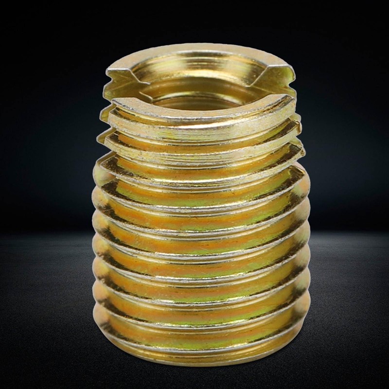 20Pcs 302 Carbon Steel Self-Tapping Thread Insert Screw Bushing Repairing