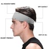 Braylin Men's Headbands, 3 Pack Sweat Workout Headbands for Men,