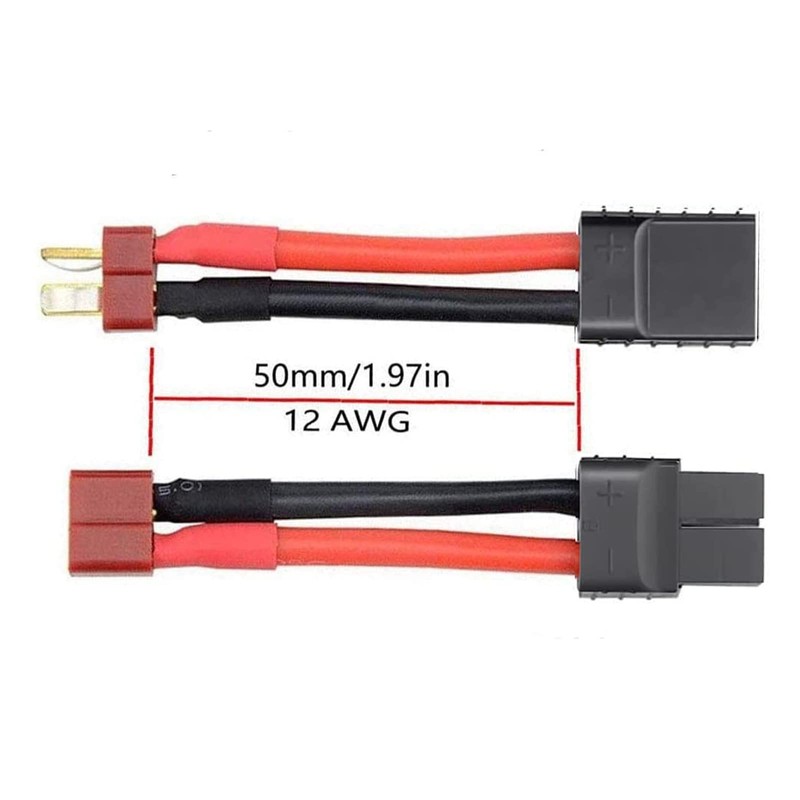 FLY RC 2pcs RC Lipo Battery Charger Conversion Cable Adapter