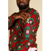 Shinesty Mens Christmas Pajama Top The Quilty Pleasure Afghan XL