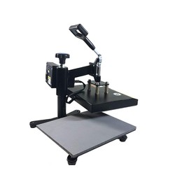 ePhotoInc New T Shirt Transfer Heat Press Machine 12" X 9" Digital Swing Away Heat Press Transfer Machine for T-Shirt ZP9BLK
