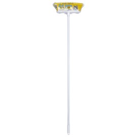 The Original Soft Sweep Magnetic Action Broom Assorted Colors with White Metal Handles (1 Broom)