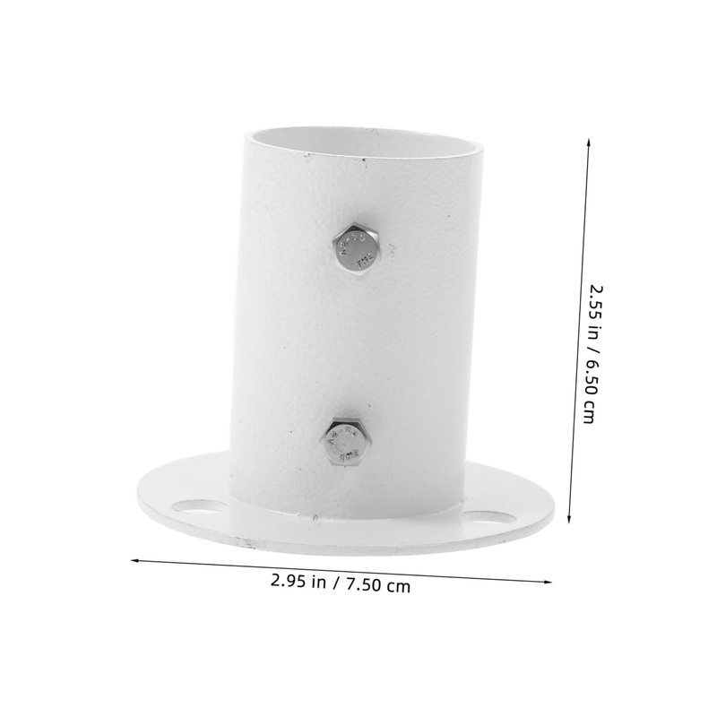 BIUDECO Stainless Steel Pool Ladder Flange Durable Deck Ladder Fitting