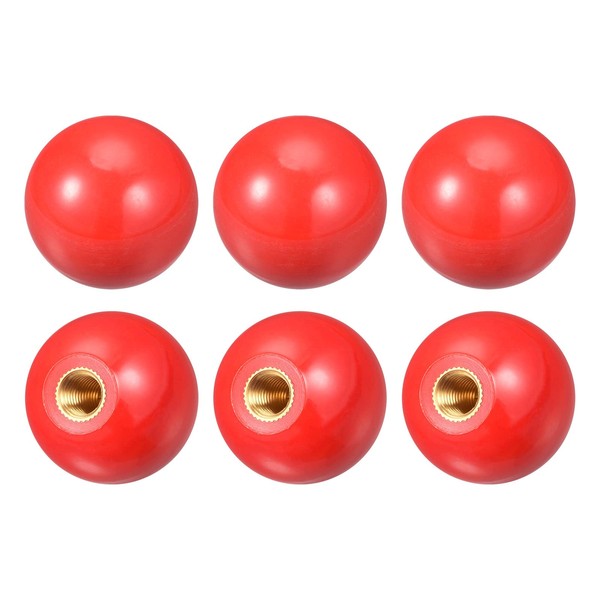 uxcell Threaded Ball Knob, M8 Female Threaded Thermoset Ball Knob,