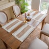 BIPASION Placemats Set of 4 - Natural Cotton Burlap Table