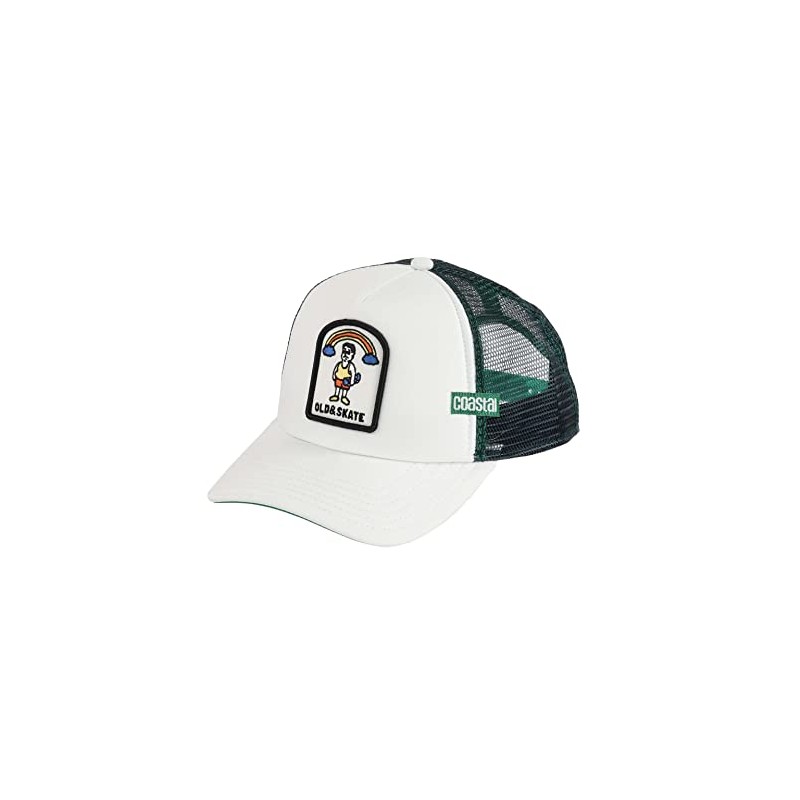 Coastal - Old & Skate Trucker Snapback Cap, multicoloured