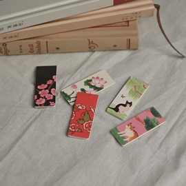 Mono Like Minfa Series 1 Minhwa Series. 1 Bookmarks Set of 5 Magnetic Bookmarks