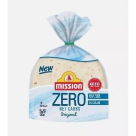 Generic Mission Zero Net Carbs Flour Tortillas, 14 Count, 4.5" Street Taco  - FRESH