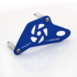 crazy sport Chain Protector Guard for DRZ400 SM/E/S 400 DRZ400S DRZ400SM DRZ400E Sprocket Guide Motorcycle Cover (Blue)