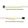 RGB LED Strip WS2812B Individually Addressable Flexible Black PCB Dream
