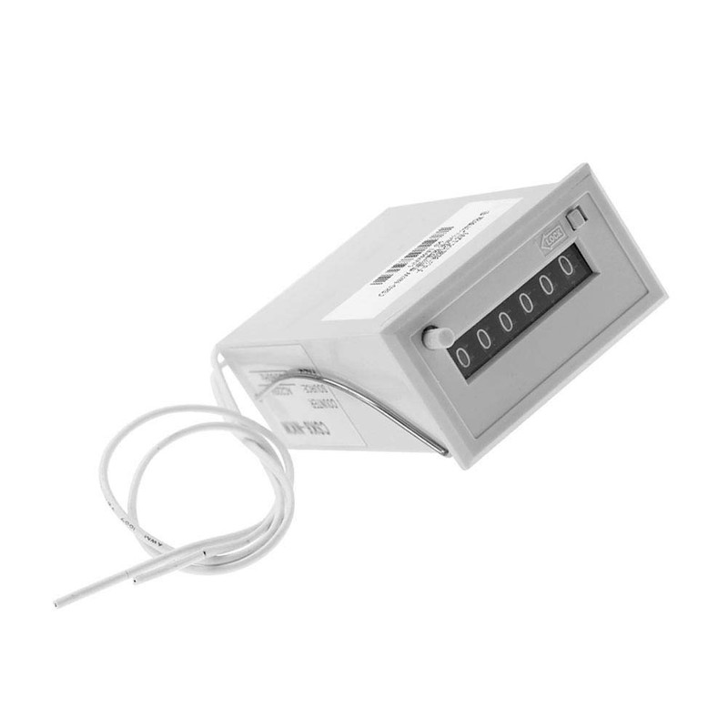 6-digit frequency counter, electromagnetic high-speed pulse counter, AC 220 V,