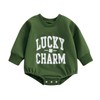 Infant Baby Boy Girl St. Patricks Day Outfit Crewneck Sweatshirt