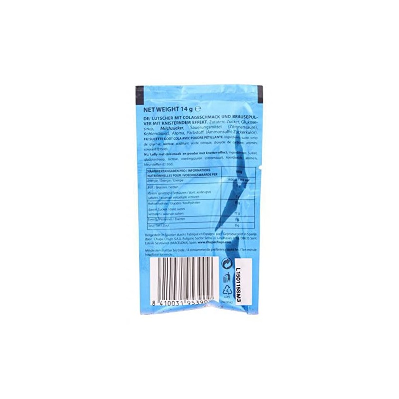 Chupa Chups Lollipop Crazy Dips - Cola